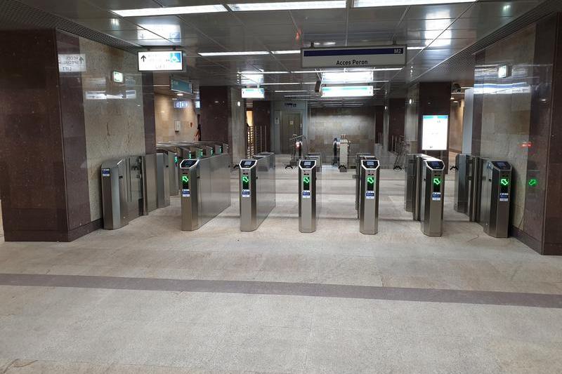 Acces la metrou, Foto: Metrorex