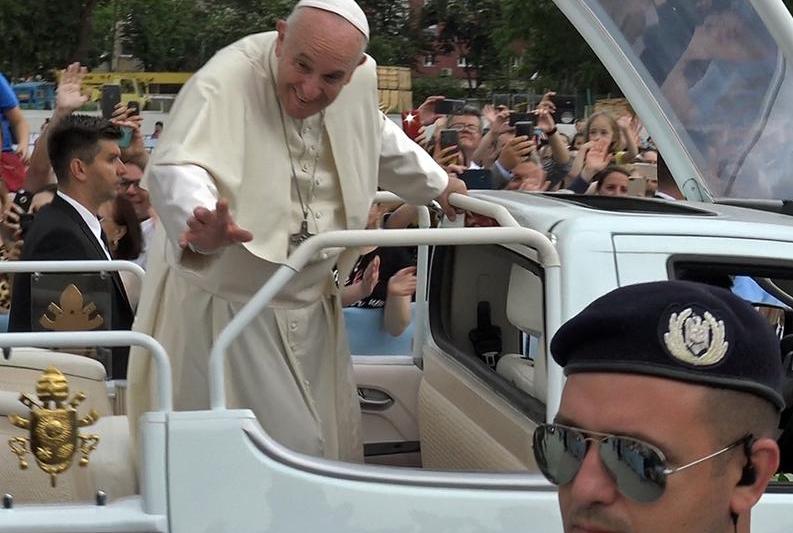 Papa Francisc, la Bucuresti, Foto: Hotnews