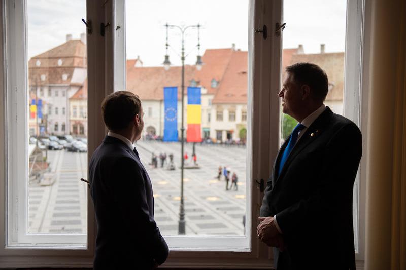 Iohannis-Macron, Foto: Administratia Prezidentiala