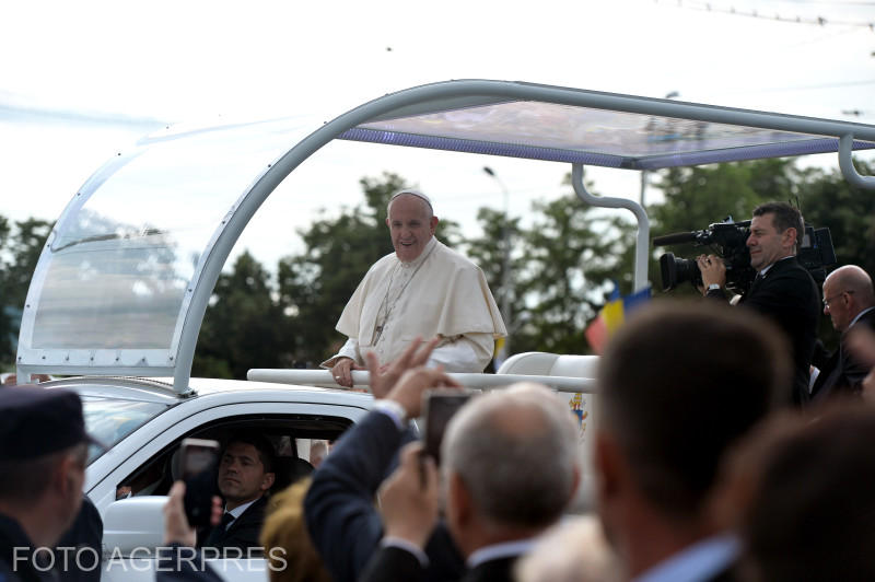 Papa Francisc la Iasi, Foto: Agerpres