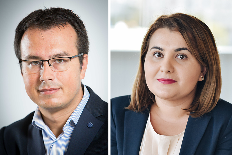 Claudiu Constantinescu, Cristina Roșu, Foto: Deloitte Romania