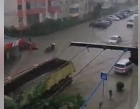 inundatii Curtea de Arges, Foto: Captura video