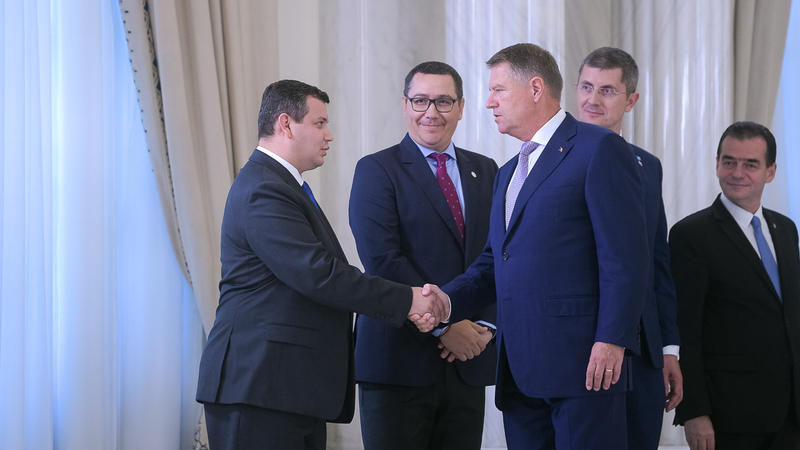 Iohannis, Tomac si Ponta, Foto: Presidency.ro