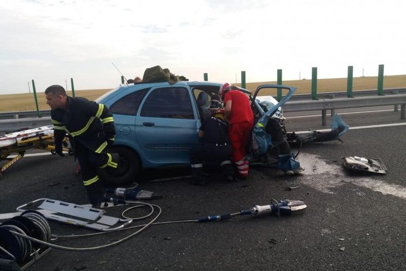 Accident A2, Foto: ISU Dobrogea