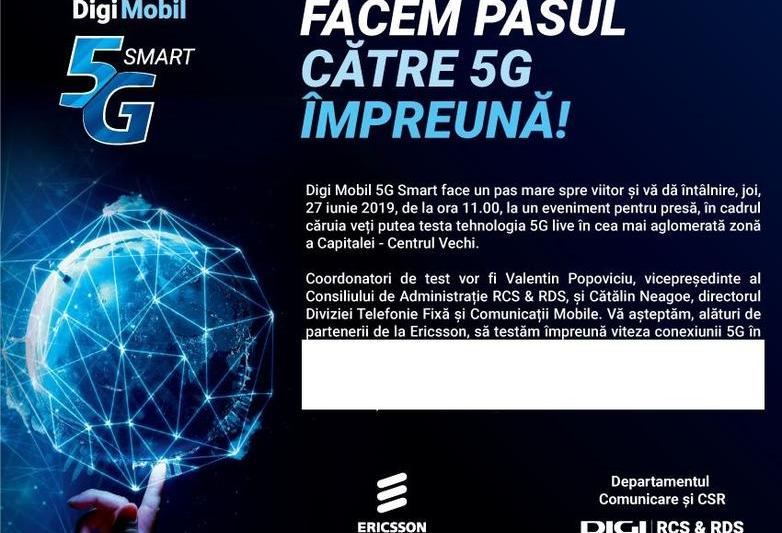 DIGI si Ericsson testeaza 5G in Bucuresti, Foto: RCS-RDS