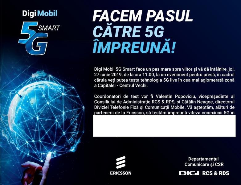 DIGI si Ericsson testeaza 5G in Bucuresti, Foto: RCS-RDS