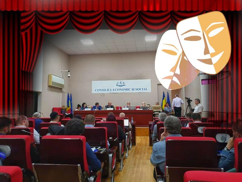 Ședința CES, ca o piesă de teatru, Foto: Hotnews
