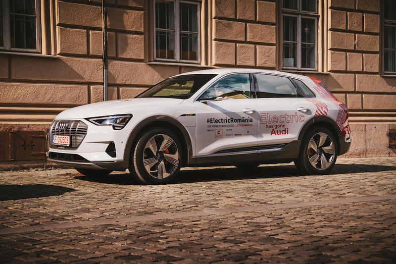 Audi e-tron la #ElectricRomania, Foto: Ciprian Mihai