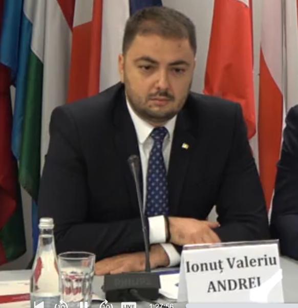 Ionut Valeriu Andrei, secretar de stat MCSI - captura video de pe pagina de Facebook a cursdeguvernare.ro, Foto: Hotnews