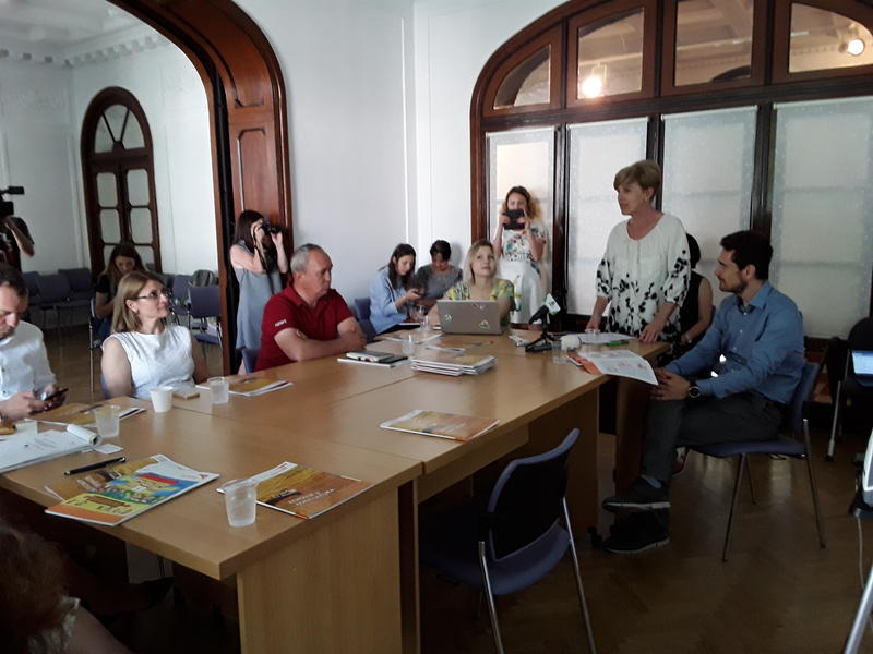 Imagine de la conferinta de miercuri, Foto: Hotnews