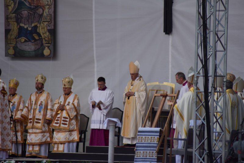 Papa la Blaj, Foto: Alba 24