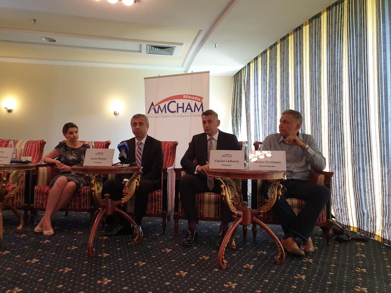AmCham România - imagine din timpul evenimentului, Foto: Hotnews