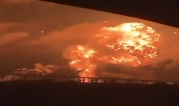 incendiu rafinarie, Foto: Captura YouTube