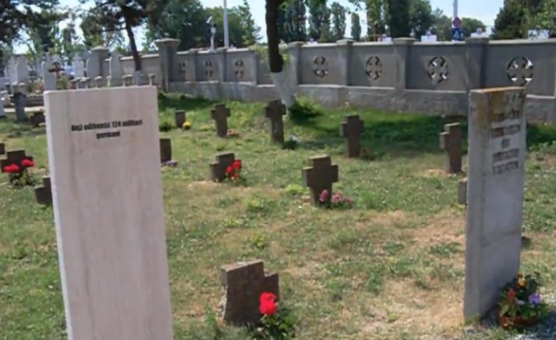 Cimitirul Eroilor Buzau, Foto: Captura video