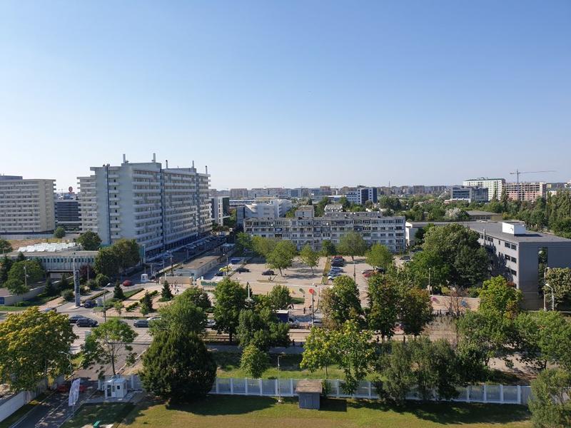 Bucurestiul vazut de pe acoperisul cladirii Renault, Foto: Hotnews