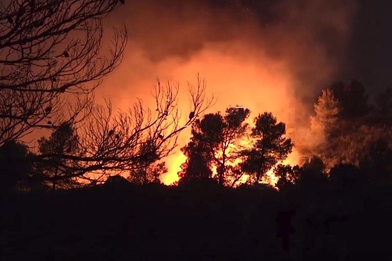 Incendiu Spania, Foto: Captura YouTube