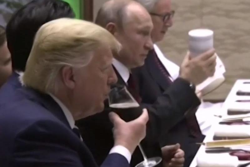 Putin si cana lui preferata, Foto: Captura YouTube