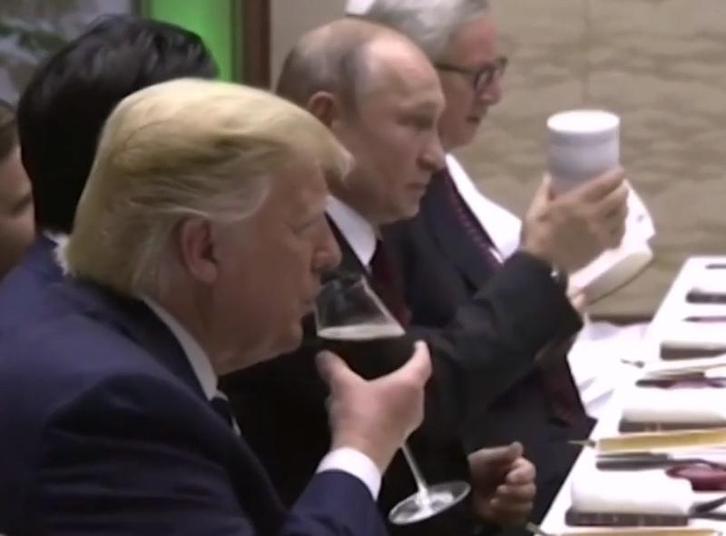 Putin si cana lui preferata, Foto: Captura YouTube