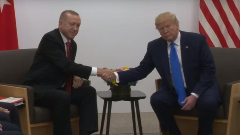 Erdogan si Trump, Foto: Captura Euronews