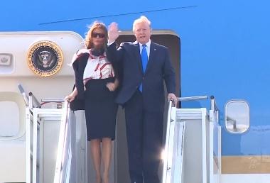 Donald Trump si Melania, Foto: Captura video