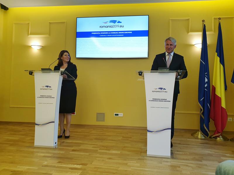 Mirela Calugareanu si Eugen Teodorovici, Foto: Hotnews