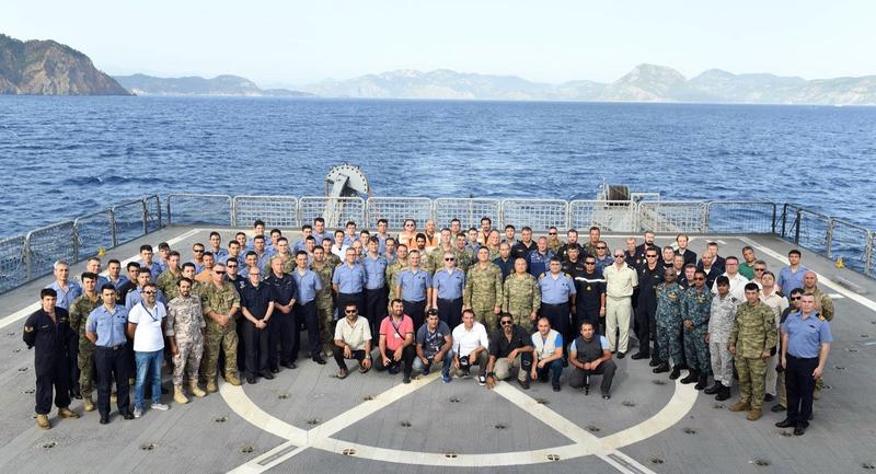 Exercitiu in Marea Mediterana, Foto: Fortele Navale Romane