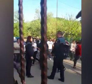 politista conflict, Foto: Captura