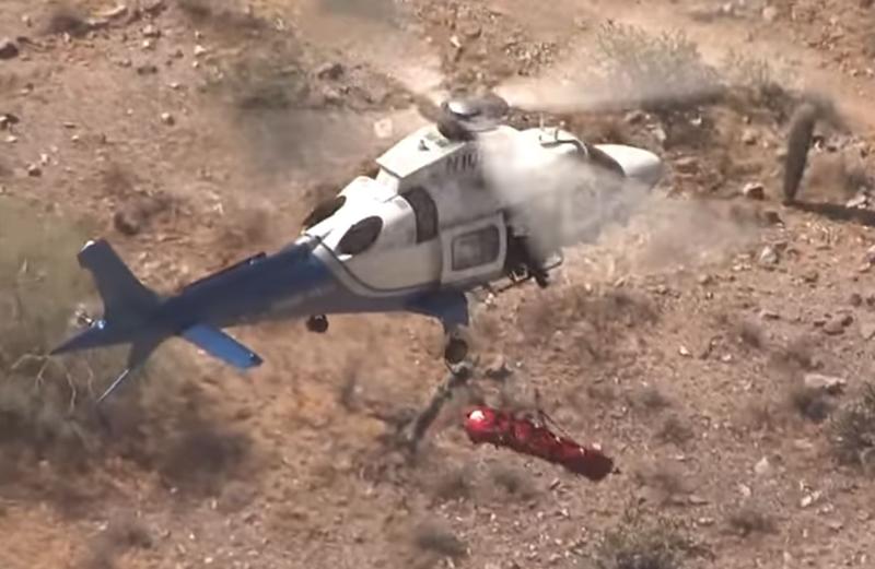 Salvare cu elicopterul in SUA, Foto: Captura YouTube