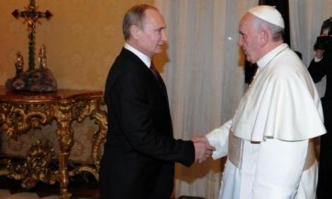 Papa, Putin, Foto: Hotnews