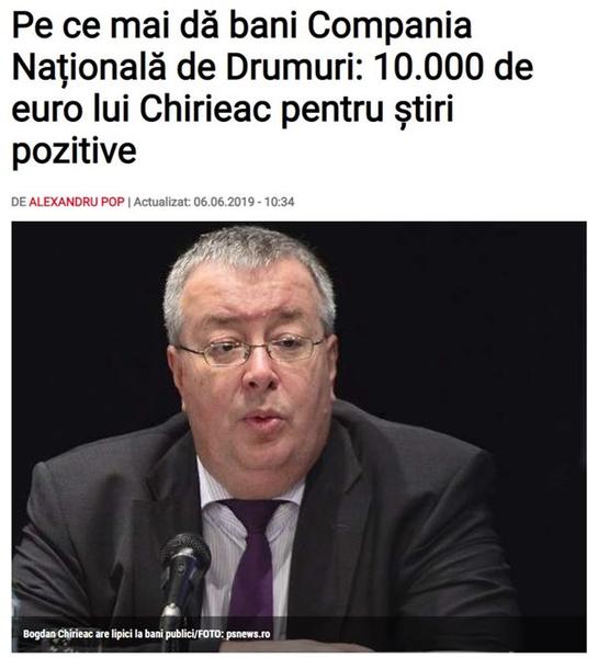 Articol Newsweek - Bogdan Chireac, Foto: Captura Newsweek.ro