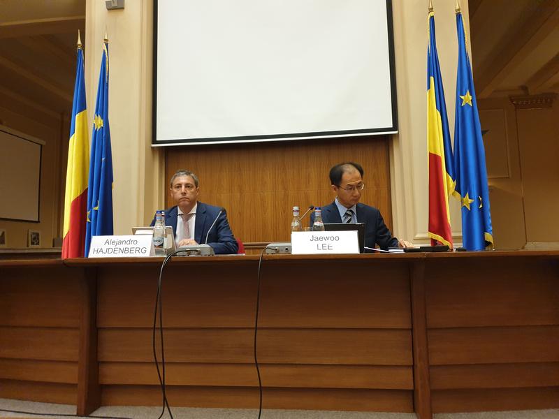 Alejandro Hajdenberg și Jaewoo Lee, Foto: Hotnews