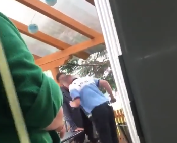 politist, Foto: Captura video