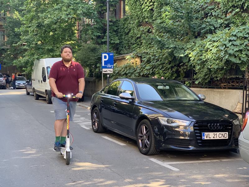 Dragoș Costache, autorul articolului. Fotografie de Laura Tufă, Foto: Hotnews
