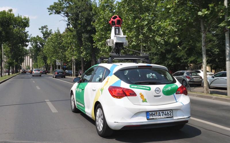 Masina Google Street View in Romania, Foto: Hotnews