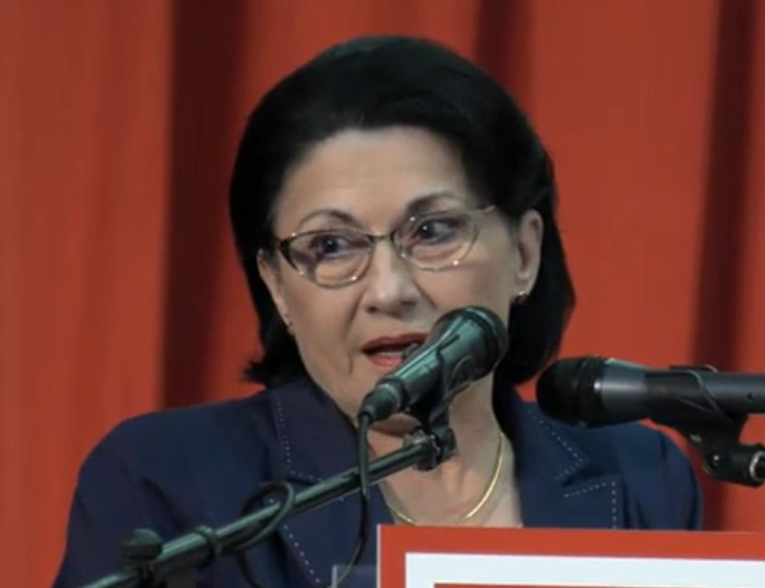 Ecaterina Andronescu, Foto: Captura video