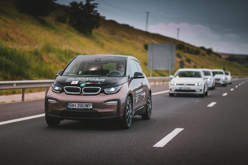 BMW i3 in caravana #ElectricRomania, Foto: Ciprian Mihai