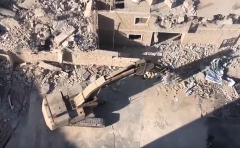 Demolari in Cisiordania, Foto: Captura YouTube