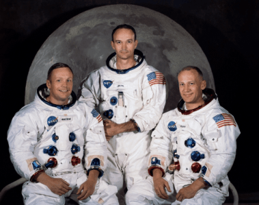 Încă sunt mai celebri decât miliardarii: Armstrong, Collins, Aldrin , Foto: NASA