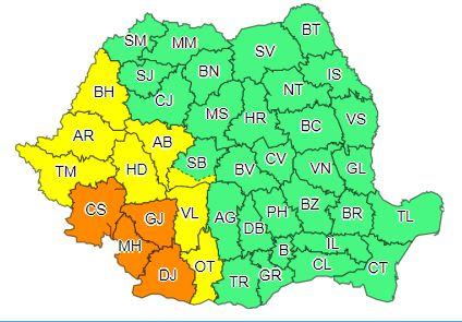 Avertizari meteo, Foto: ANM