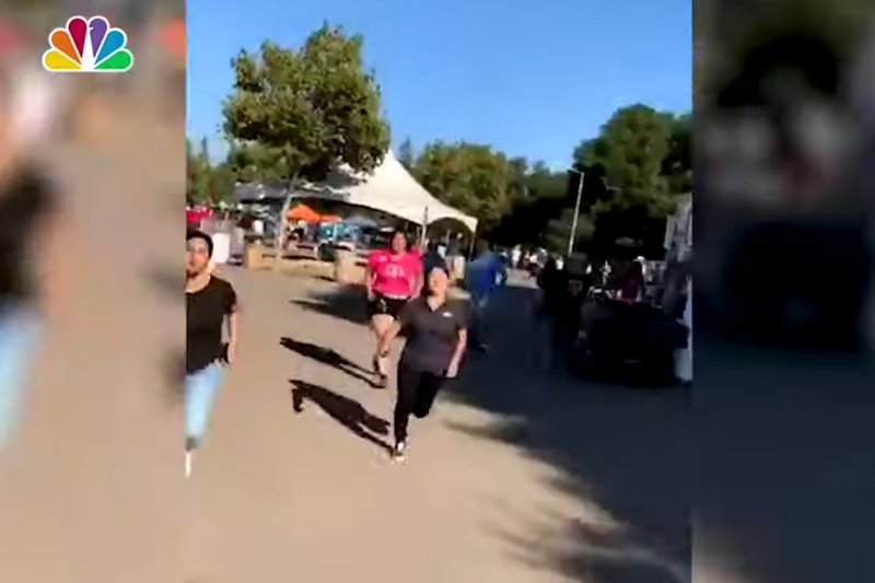 Incident armat la un festival din California, Foto: NBC