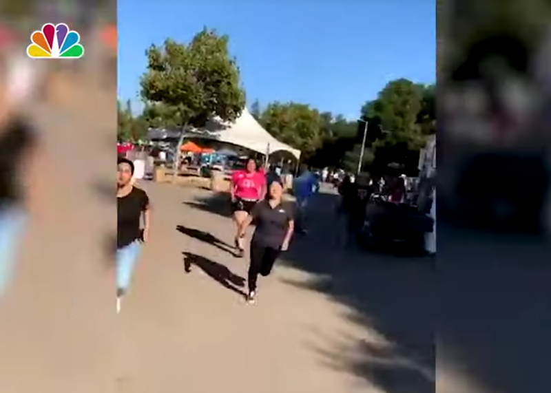 Incident armat la un festival din California, Foto: NBC