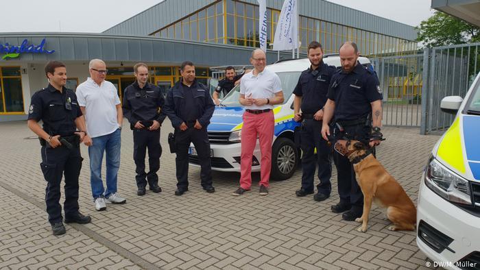 La ștrandul Rheinbad din Düsseldorf, Foto: Deutsche Welle