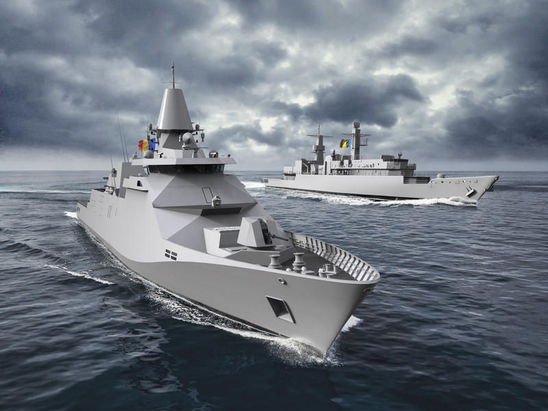 Corveta SIGMA, Fregata T22, Foto: Damen