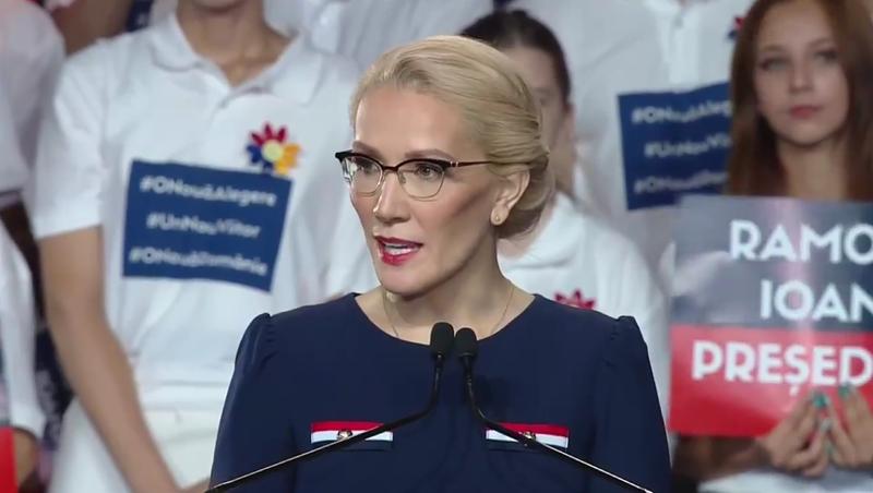 Ramona Ioana Bruynseels, candidata la prezidentiale, Foto: Captura video Facebook