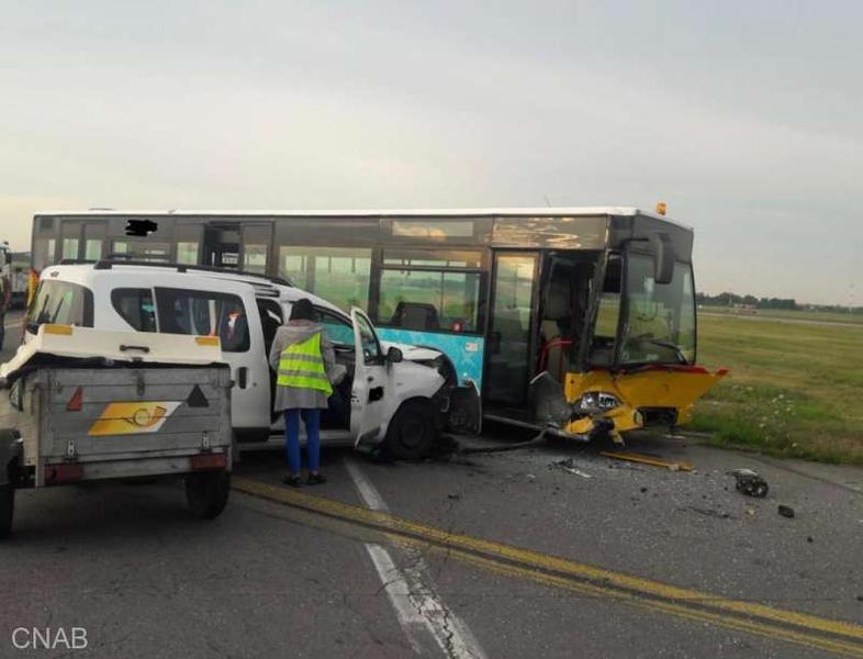 accident pe Otopeni, Foto: CNAB