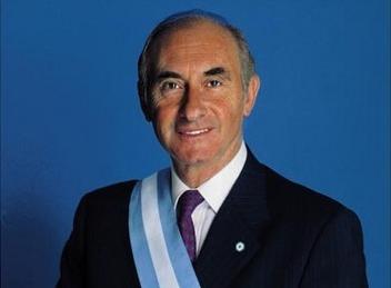 Fernando de la Rua, Foto: Presidencia de la Nacion Argentina