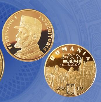 Moneda de 50 de bani, Foto: BNR