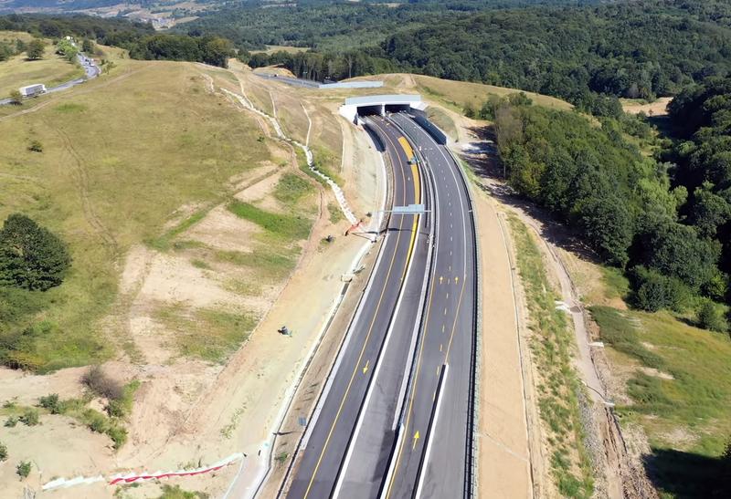 Ecoduct pe Lotul 3 Lugoj - Deva, Foto: Captura YouTube