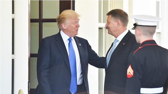 Trump si Iohannis, Foto: MAE