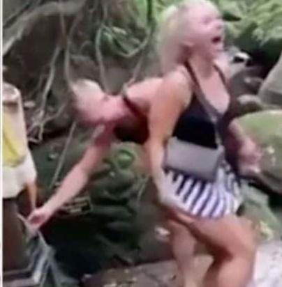 Cuplul din Bali, Foto: Captura YouTube